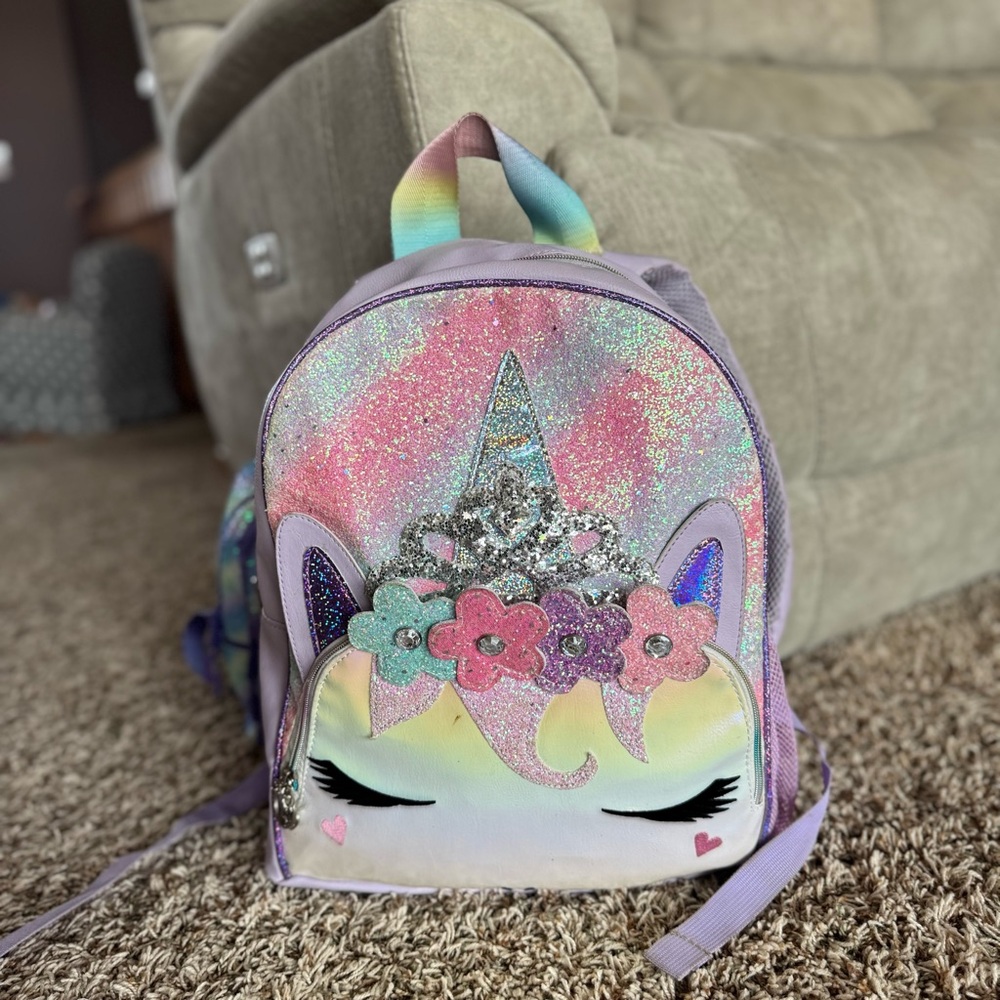 Unicorn Glitter Backpack